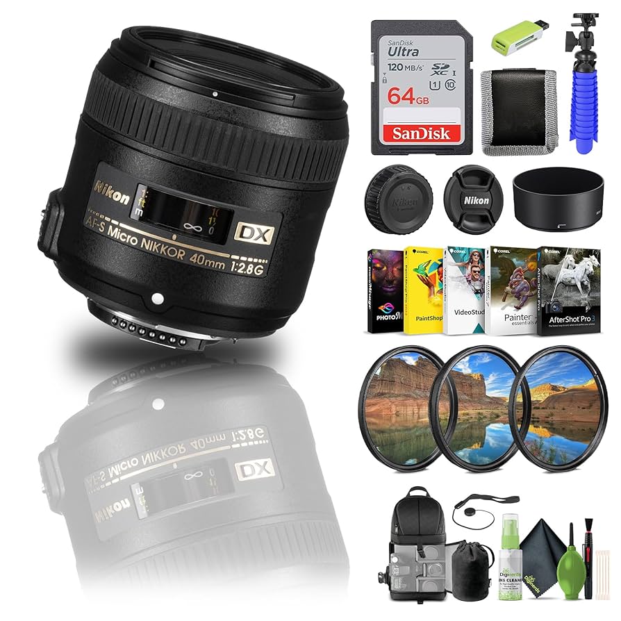 Amazon.com: Nikon - AF-S DX Micro-NIKKOR 40mm f/2.8G Macro